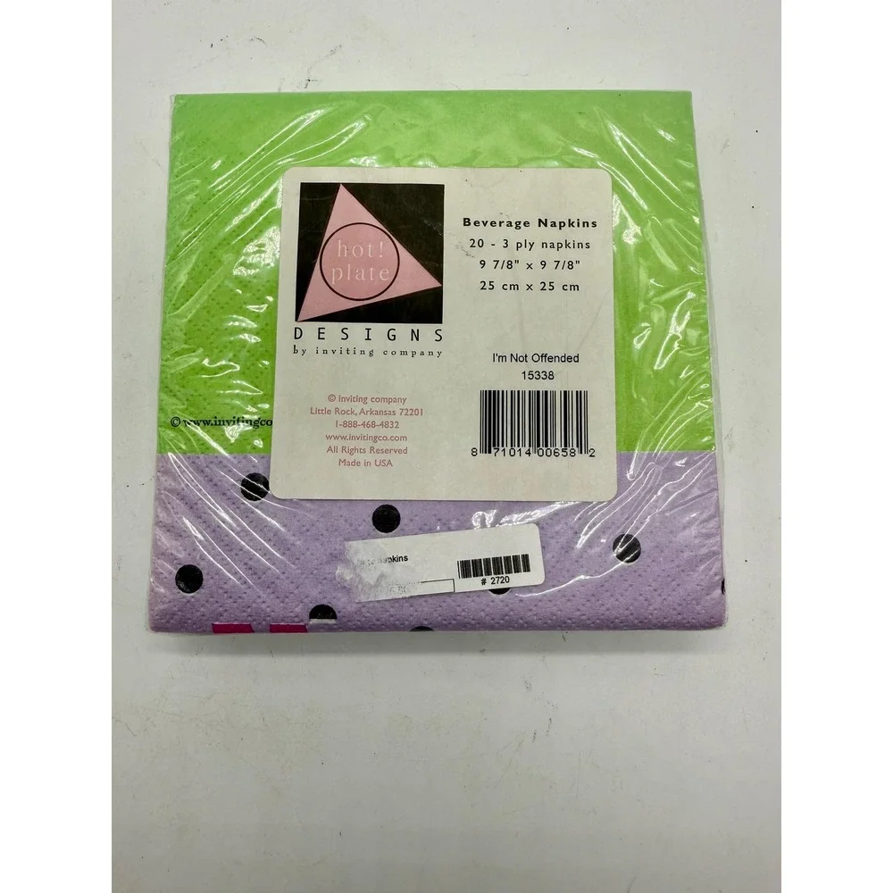 Dolly Parton Lunch Napkins Birthday Party 20ct Sealed Humor Blonde